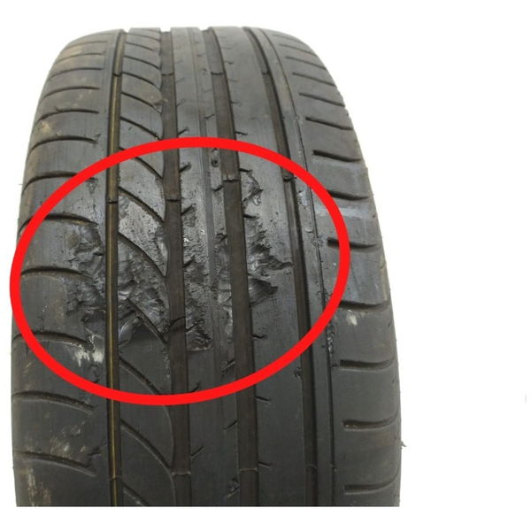 Pneu Goodyear Efficientgrip 215/50 R17 N1 Detalhe Dot 3820
