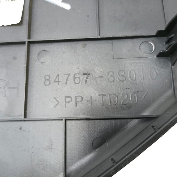 Acabamento Lateral Direito Painel Hyundai Sonata 2011