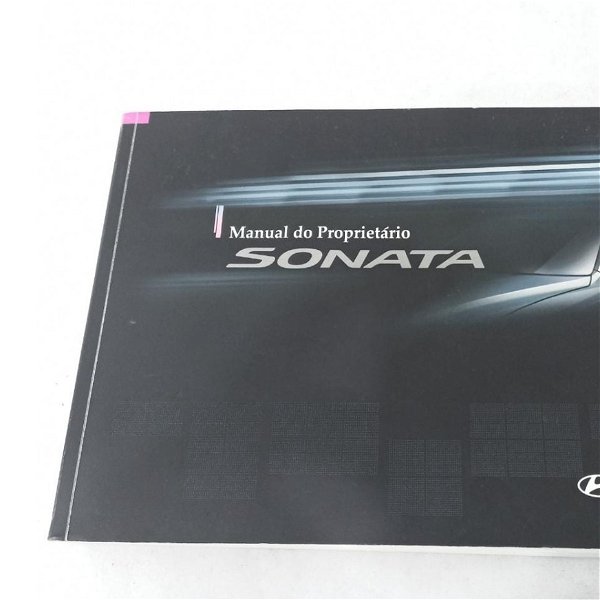 Manual Instrução Proprietário Hyundai Sonata 2011-12