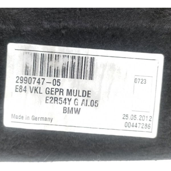 Forro Assoalho Porta Malas Bmw X1 2.0 Turbo 2012.13