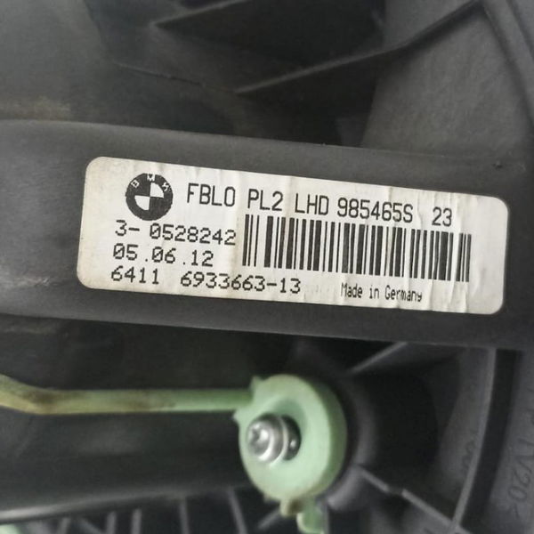 Motor Ventilador Bmw X1 2013 985465s