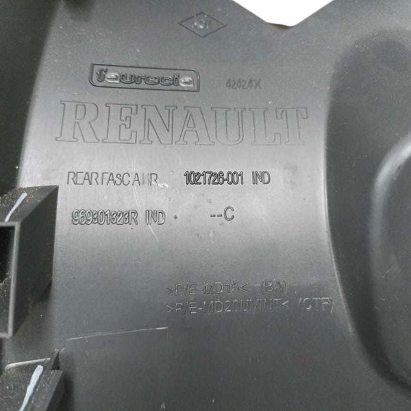 Difusor Ar Traseiro Console Central Renault Fluence 2014
