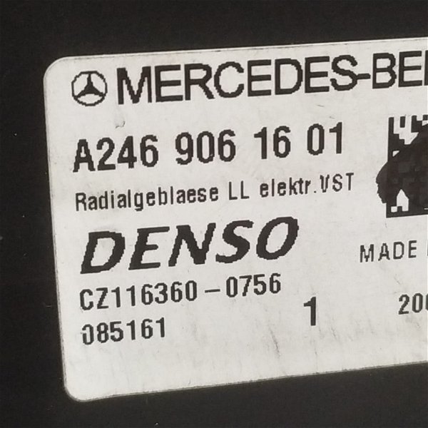 Motor Ventilador Caixa Evaporadora Mercedes A200 2016