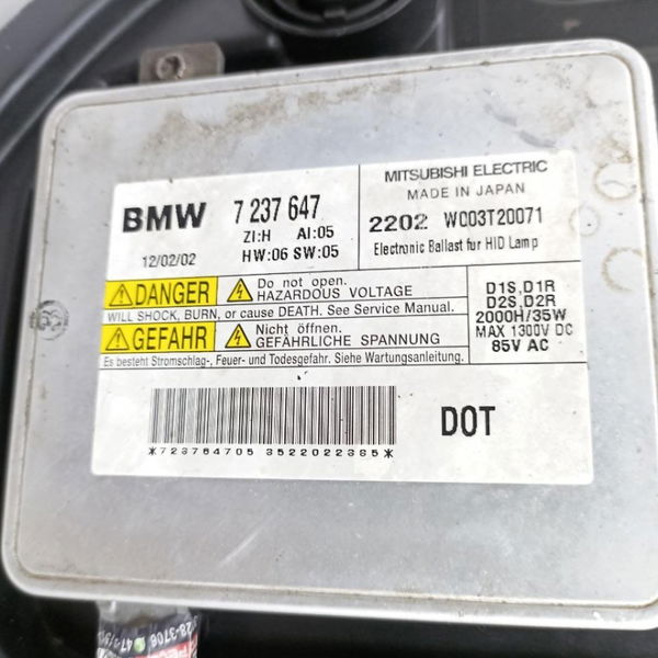 Farol Esquerdo Bmw X1 2.0 Turbo 2013 Recuperado