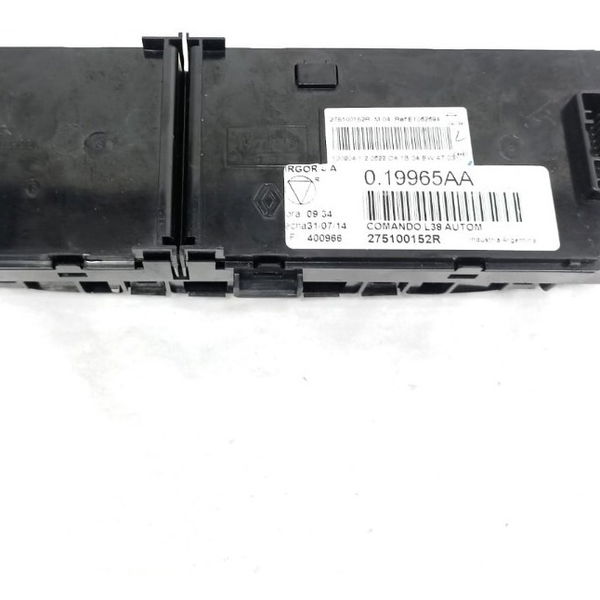 Comando Ar Condicionado Renault Fluence 2014.15