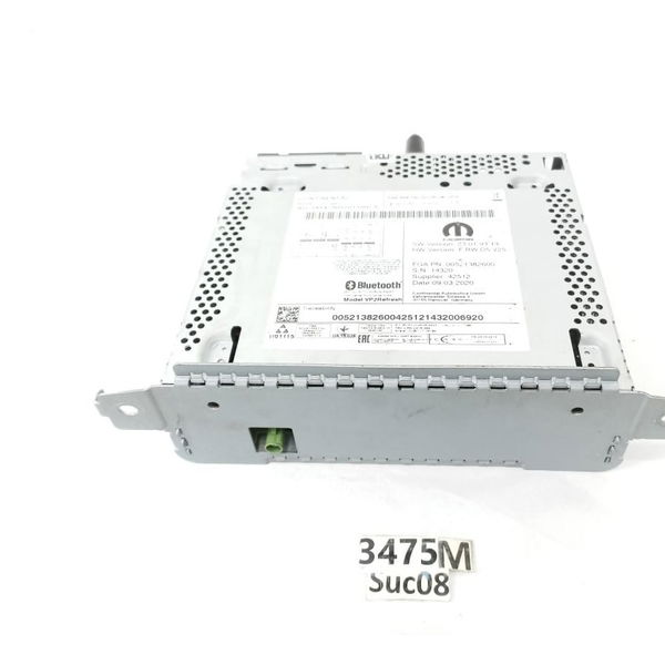 Rádio Som Multimídia Fiat Argo 2020-21 00521382600