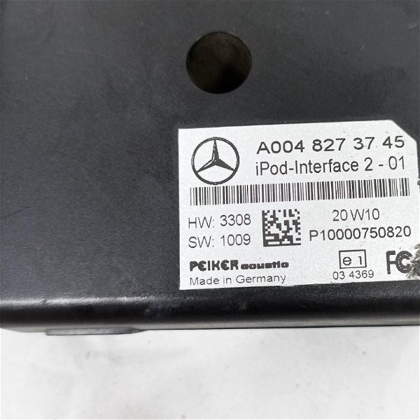 Módulo Controle Multimidia  Mercedes C300 V6 2011
