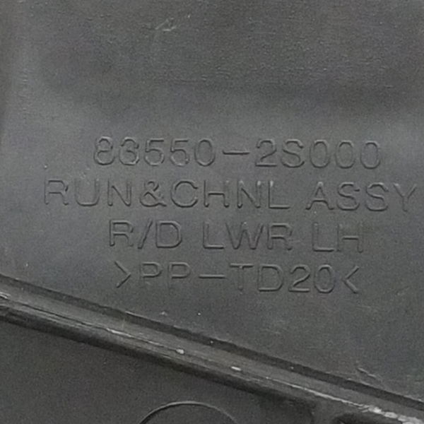 Guia Vidro Traseiro Esquerdo Hyundai Ix35 2014 2015