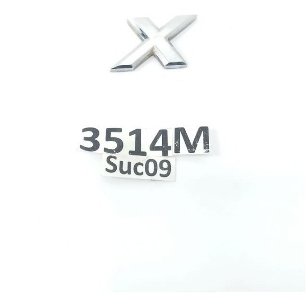 Emblema Letra X Hyundai Ix35 2014-15