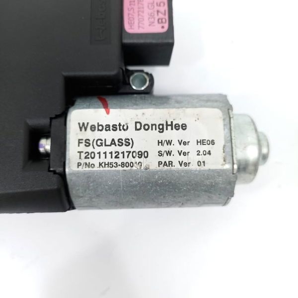 Motor Teto Solar Hyundai Veloster 2013 2014