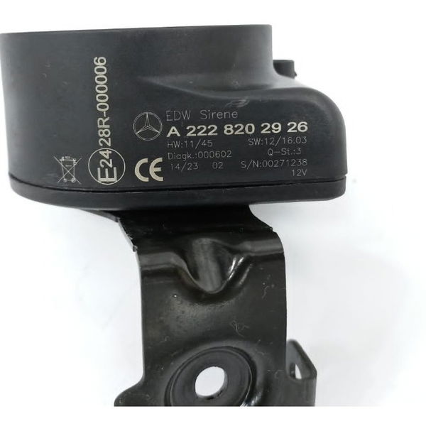 Sirene Alarme Mercedes Benz A200 2014 2015