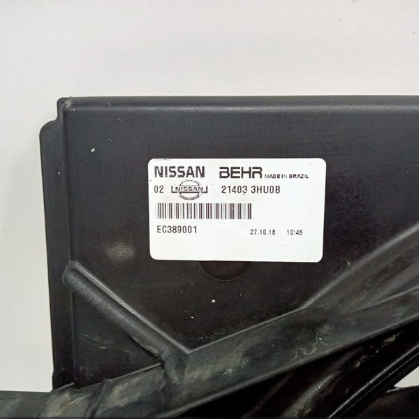 Ventoinha Nissan Versa 1.6 2018 2019 Ec389001