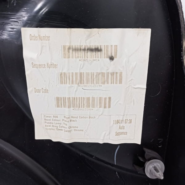 Forro Porta Dianteira Direita Mini Cooper S 2012
