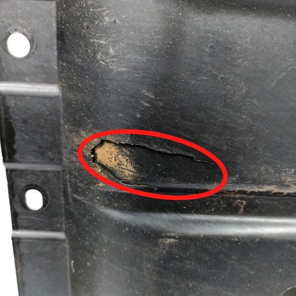Protetor Assoalho Esquerdo Mini Cooper S 2010 Detalhe