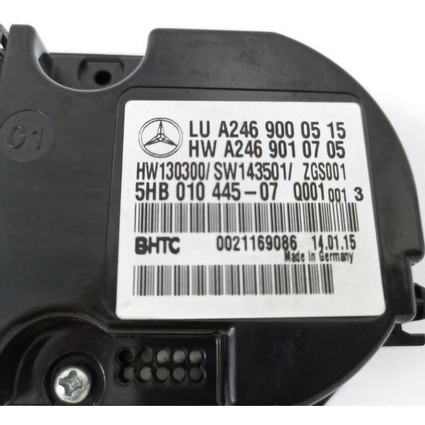 Botão Comando Ar Condicionado Mercedes Gla 200 2016