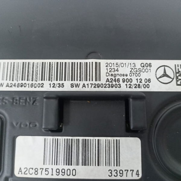 Multimídia Mercedes Gla 200  2016 A1729023903