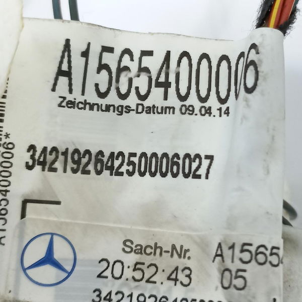 Chicote Mercedes Gla200 2016 A1565400006