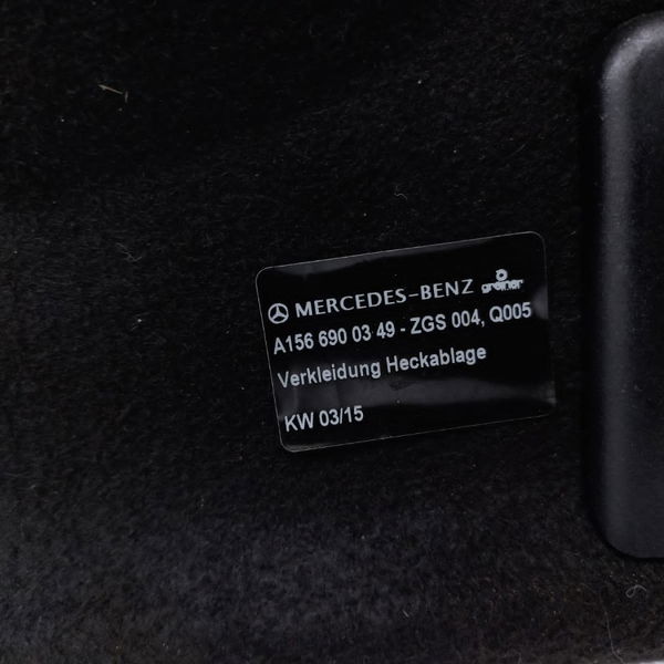 Tampão Bagagito Mercedes Gla 200 2015 2016