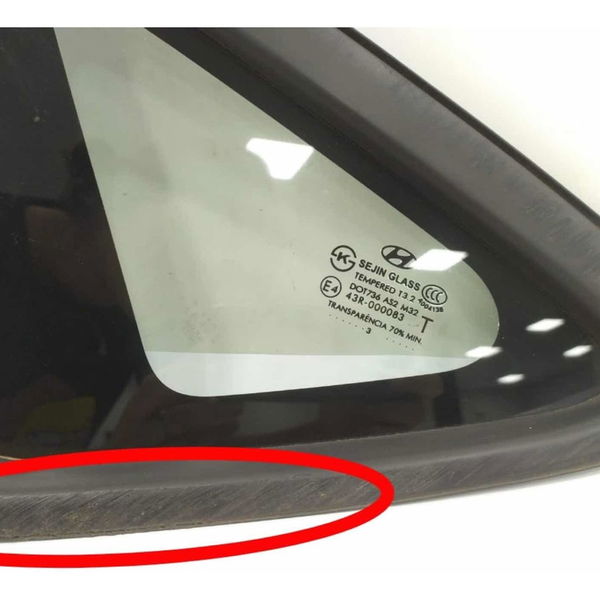 Vidro Fixo Traseiro Esquerdo Hyundai Ix35 2015 Detalhe