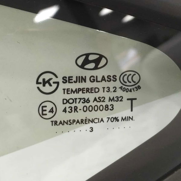 Vidro Fixo Traseiro Esquerdo Hyundai Ix35 2015 Detalhe