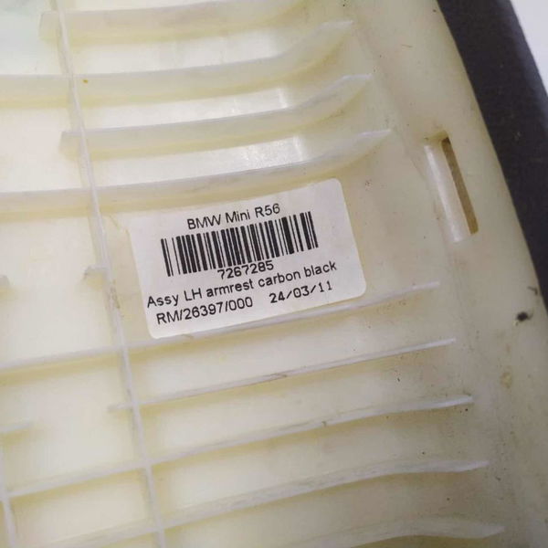 Encosto Braço Porta Dianteira Esquerda Mini Cooper S 2012