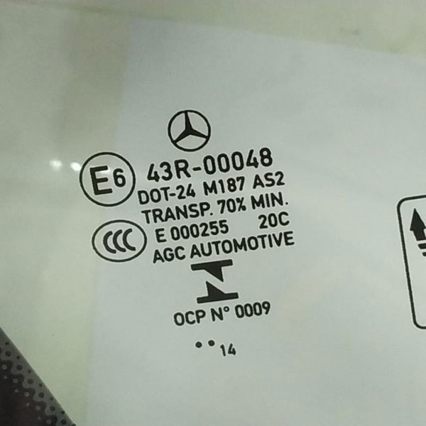 Vidro Fixo Traseiro Direito Mercedes A200 2014