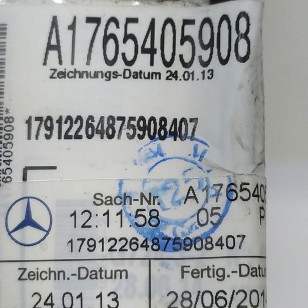 Chicote Porta Traseira Direita Mercedes A200 2014