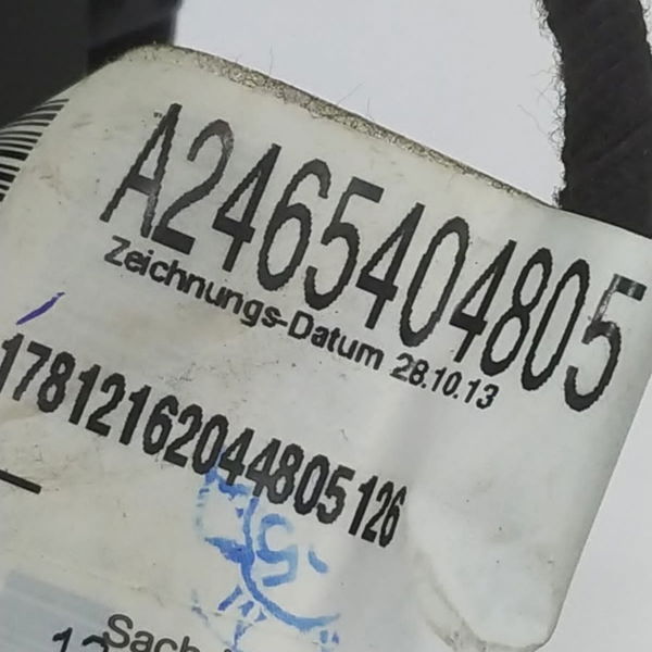 Chicote Porta Dianteira Esquerda Mercedes A200 2014