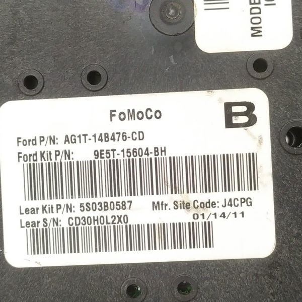 Caixa Fusível Ford Fusion 2.5 Sel 2011 2012 9e5t15604bh