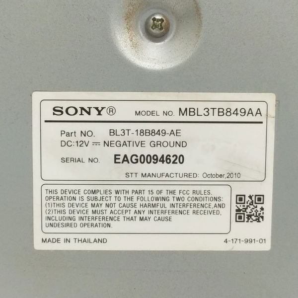 Módulo Amplificador Som Ford Fusion 2.5 Sel 2011 2012