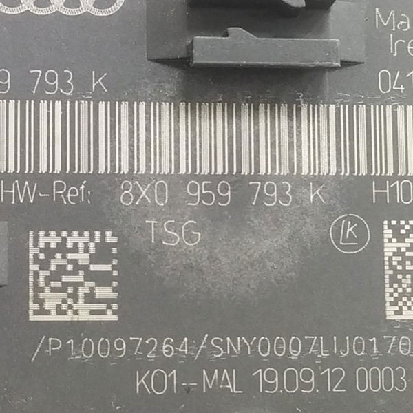 Módulo Porta Dianteira Esquerda Audi A1 Tfsi 2013