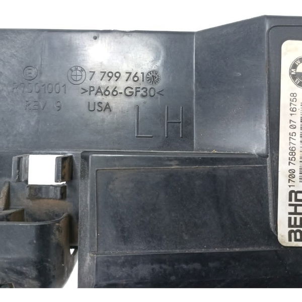 Defletor Esquerdo Radiador Bmw X6 3.0  35i Xdrive 2013