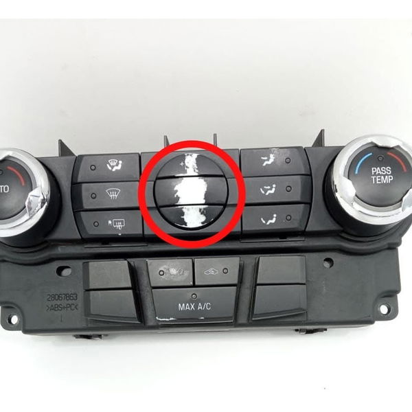 Comando Ar Condicionado Ford Fusion 2.5 Sel 2011 2012 
