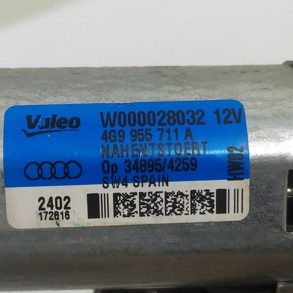 Motor Limpador Vidro Traseiro Audi A1 Sportback 2013