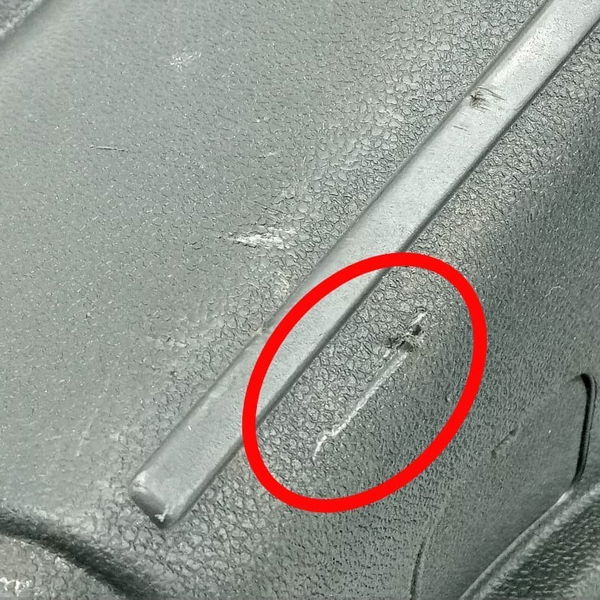 Forro Porta Malas Esquerdo Audi A1 Tfsi 2013 Detalhe