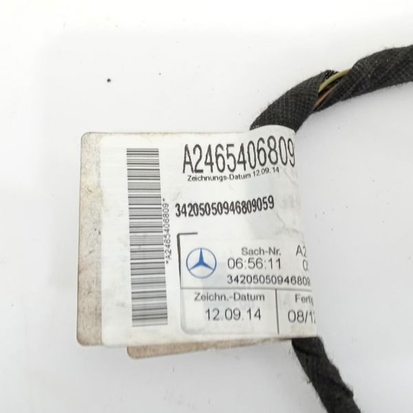 Chicote Forro Porta Tras Esquerda Mercedes Gla200 2015 2016
