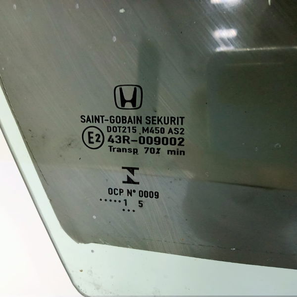 Vidro Porta Dianteira Direita Honda Civic 2016
