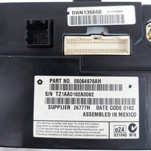 Multimídia Fiat Freemont 2.4 2011 2012