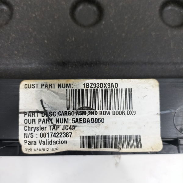 Tampa Fundo Falso Fiat Freemont 2.4 2011 2012