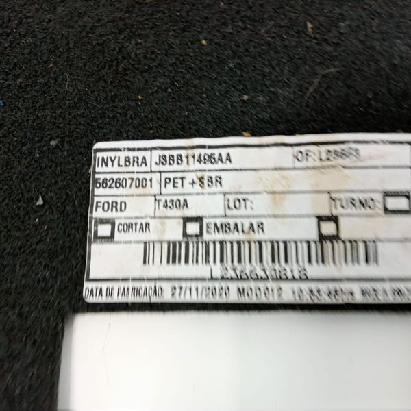 Forro Estepe Ford Ka 1.0 3cc 2020 2021