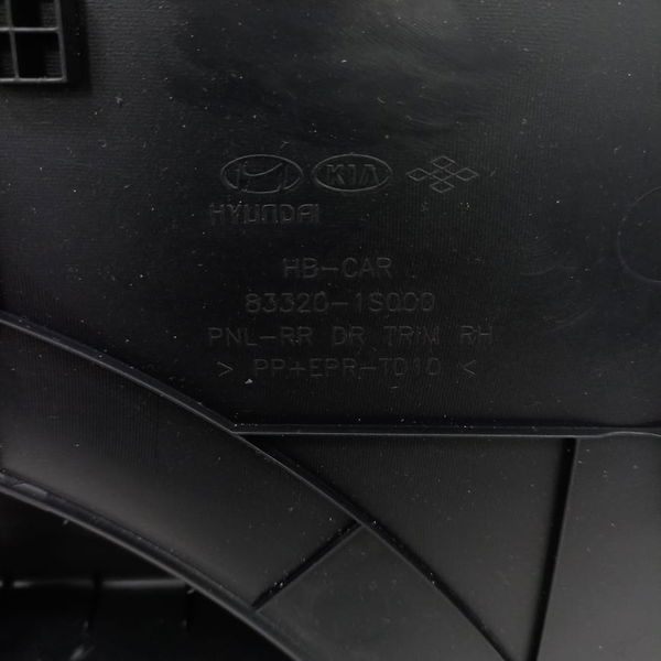Forro Porta Traseira Direita Hb20 1.0 M Comfort 2018