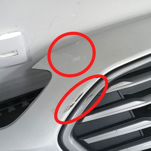 Para-choque Dianteiro Ford Ka 1.0 3cc Se 2020 2021 Detalhe