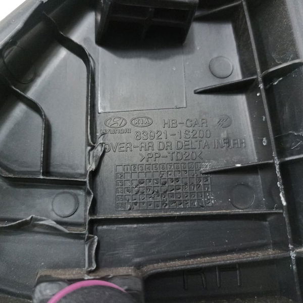Acabamento Interno Porta Traseira Direita Hb20 Comfort 2018