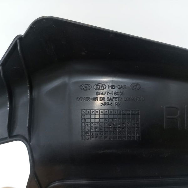 Acabamento Fechadura Traseira Direita Hb20 1.0 Comfort 2018