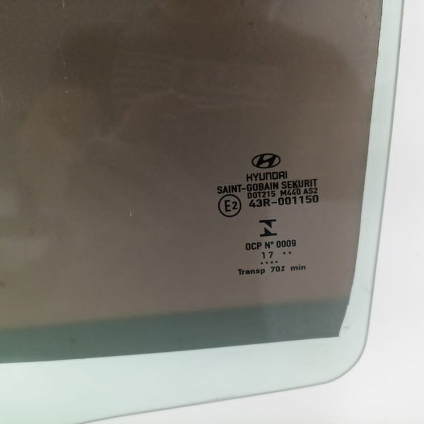 Vidro Traseiro Esquerdo Hyundai Hb20 1.0 M Comfort 2018
