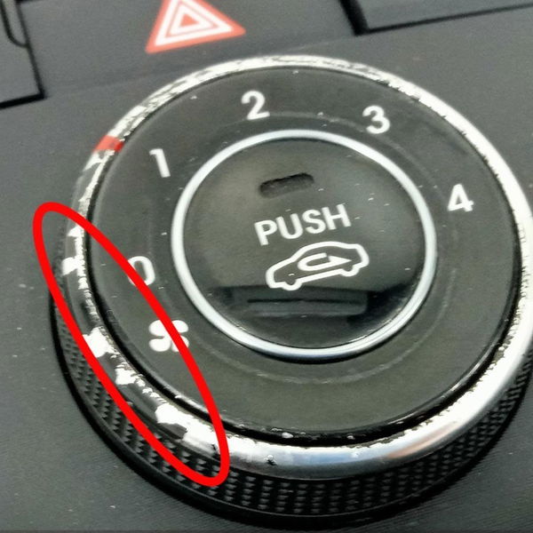 Comando Ar Condicionado Elétrico Hb20 Comfort 2018 Detalhe