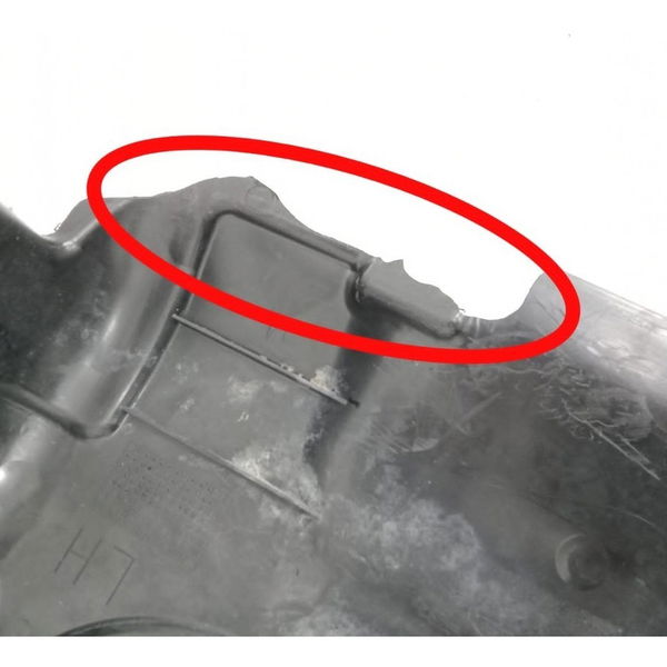 Defletor Inferior Esquerdo Motor Hb20 Comfort 2018 Detalhe