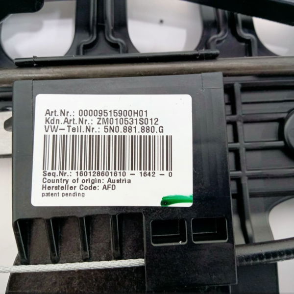 Motor Banco Lombar Dianteiro Esquerdo Audi Q3 2015 