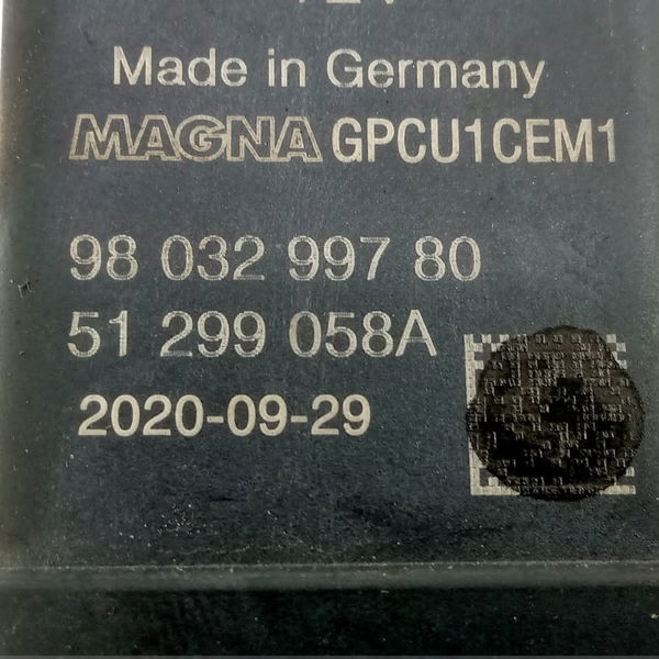 Módulo Rele Citroen Jumpy 2020 9803299780