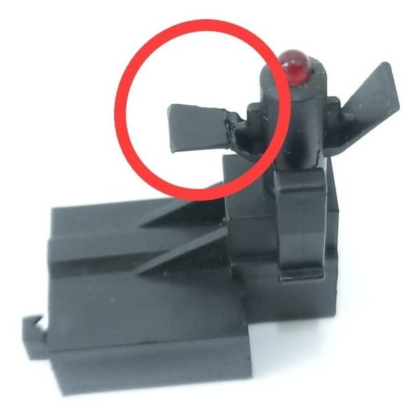 Lâmpada Alarme Led Dianteiro Esquerdo Vw Tiguan 2010-11